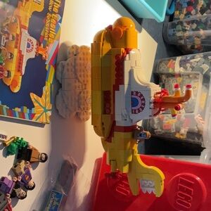 LEGO yellow submarine